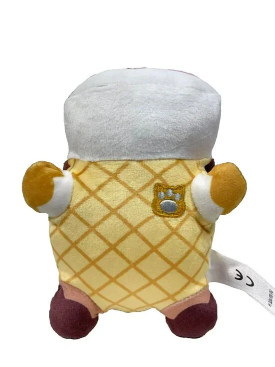Aphmau MeeMeows 6" NEAPOLITAN Ice Cream Cat Plush - Picture 8 of 16